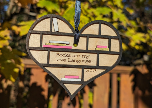 Book Lover Ornament