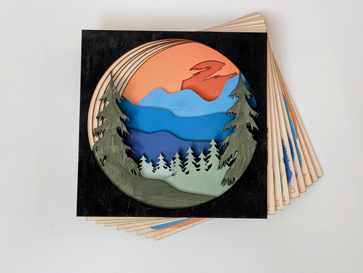 Paint & Chat - Layered Wood Art