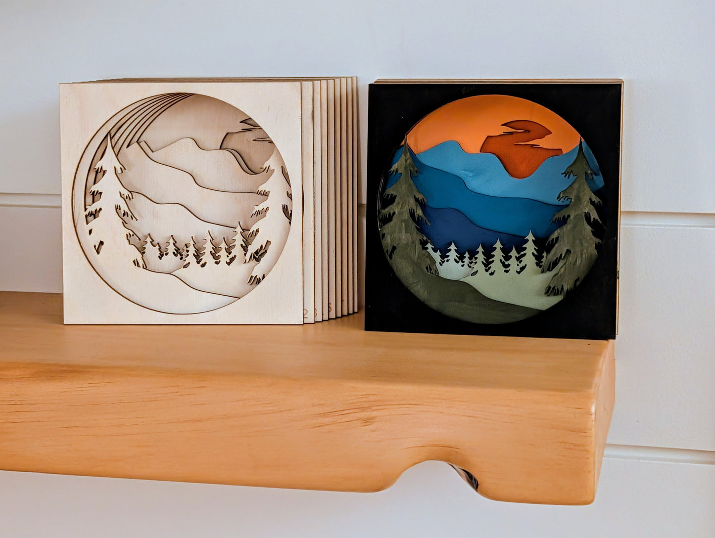 Paint & Chat - Layered Wood Art